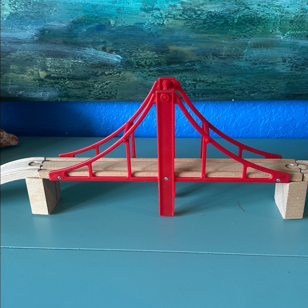 Vintage BRIO World Suspension Bridge model #33683 - Picture 2 of 7